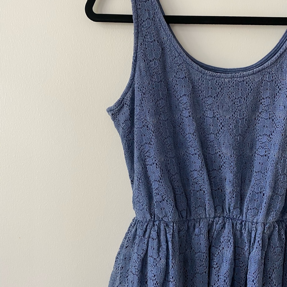 Blue Lace Target Dress